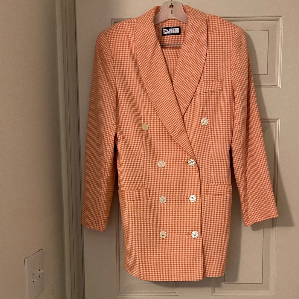 Women’s Two Piece Double Breasted Suit Sz 8